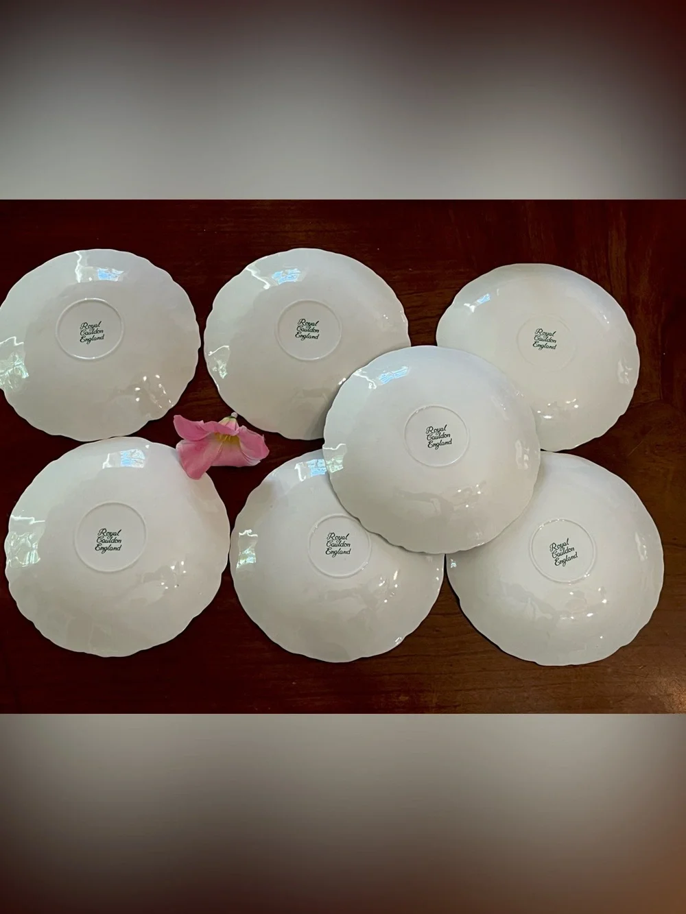 Royal Cauldon Bristol Ironstone Woodstock vtg royal